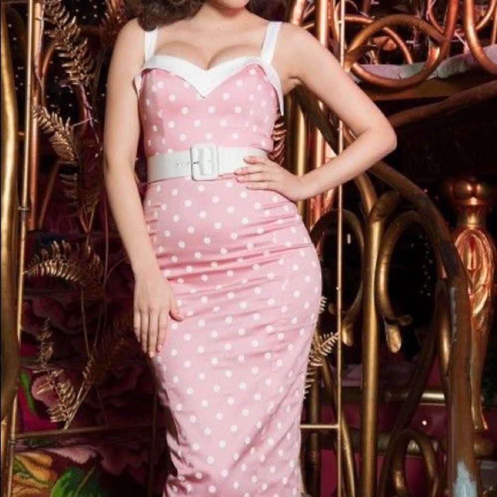 Pinup Girl clothing downtown dames dress